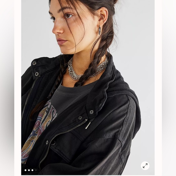 Free People Nocturne Parka NWT - Picture 4 of 8